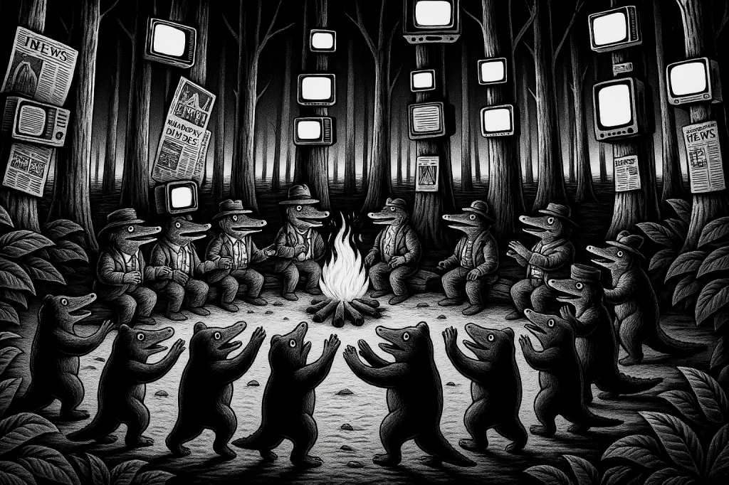 Perdido entre jóvenes ornitorrincos&nbsp;mutantes